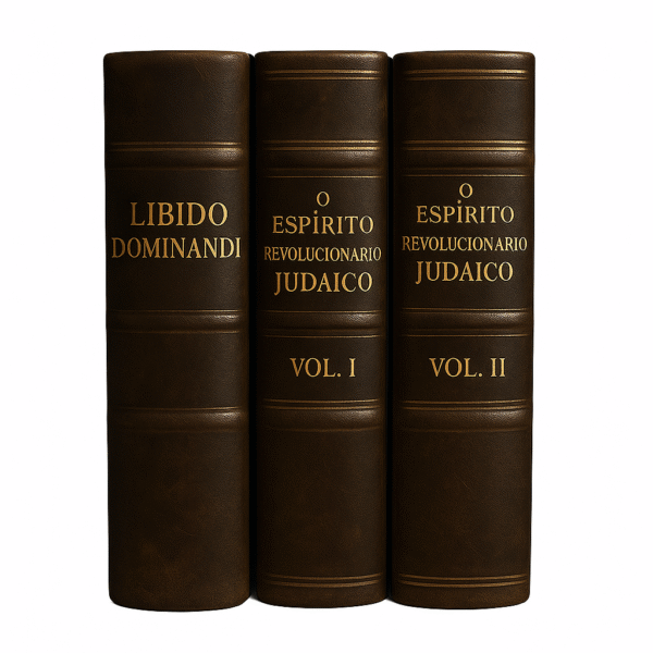Libido Dominandi - E. Michael Jones (Edição em inglês) + O Espírito Revolucionário Judaico (Combo)